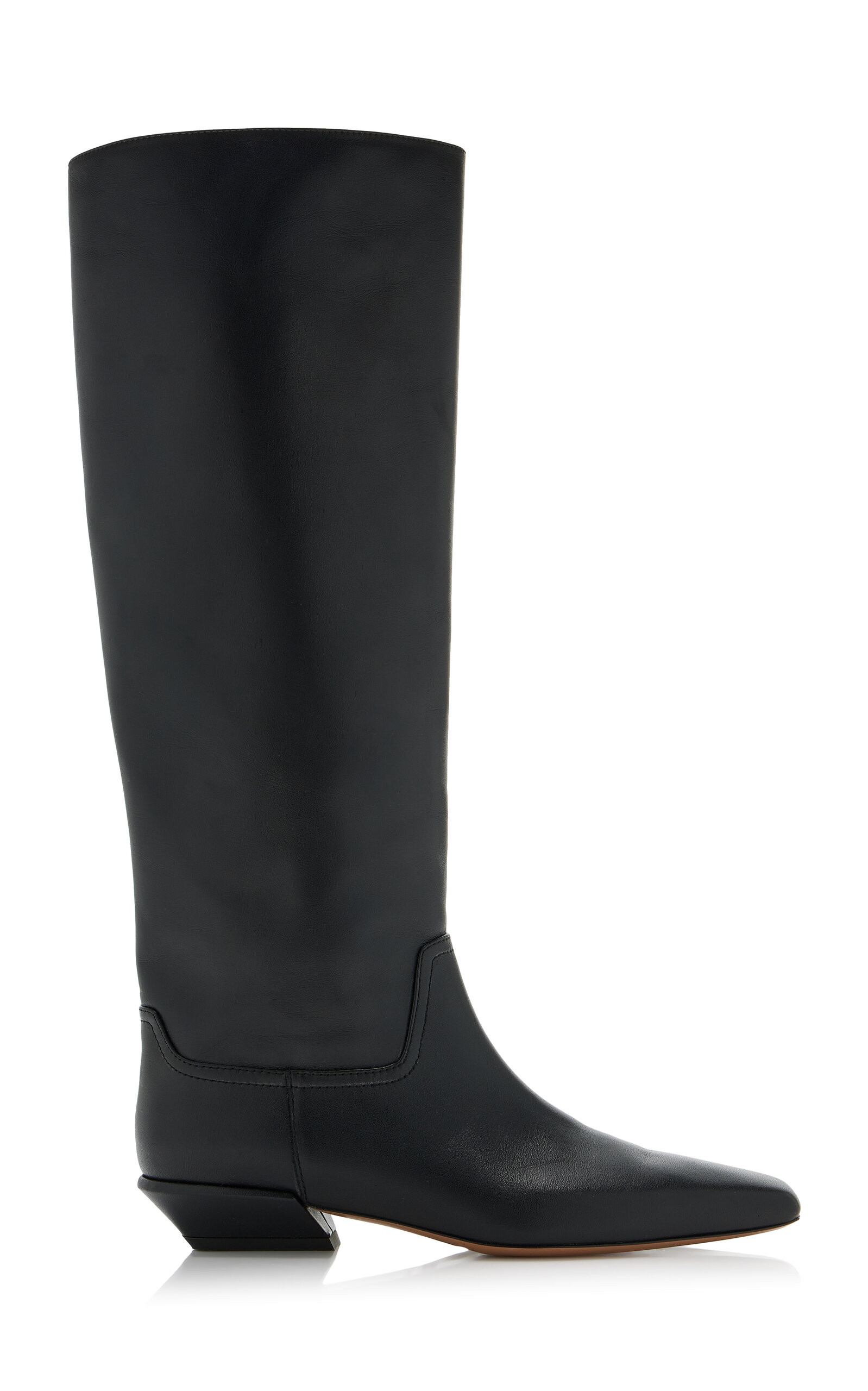 Bettina Leather Knee Boots | Moda Operandi (Global)