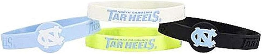 aminco NCAA Unisex Adult Silicone Bracelet (4-Pack) | Amazon (US)