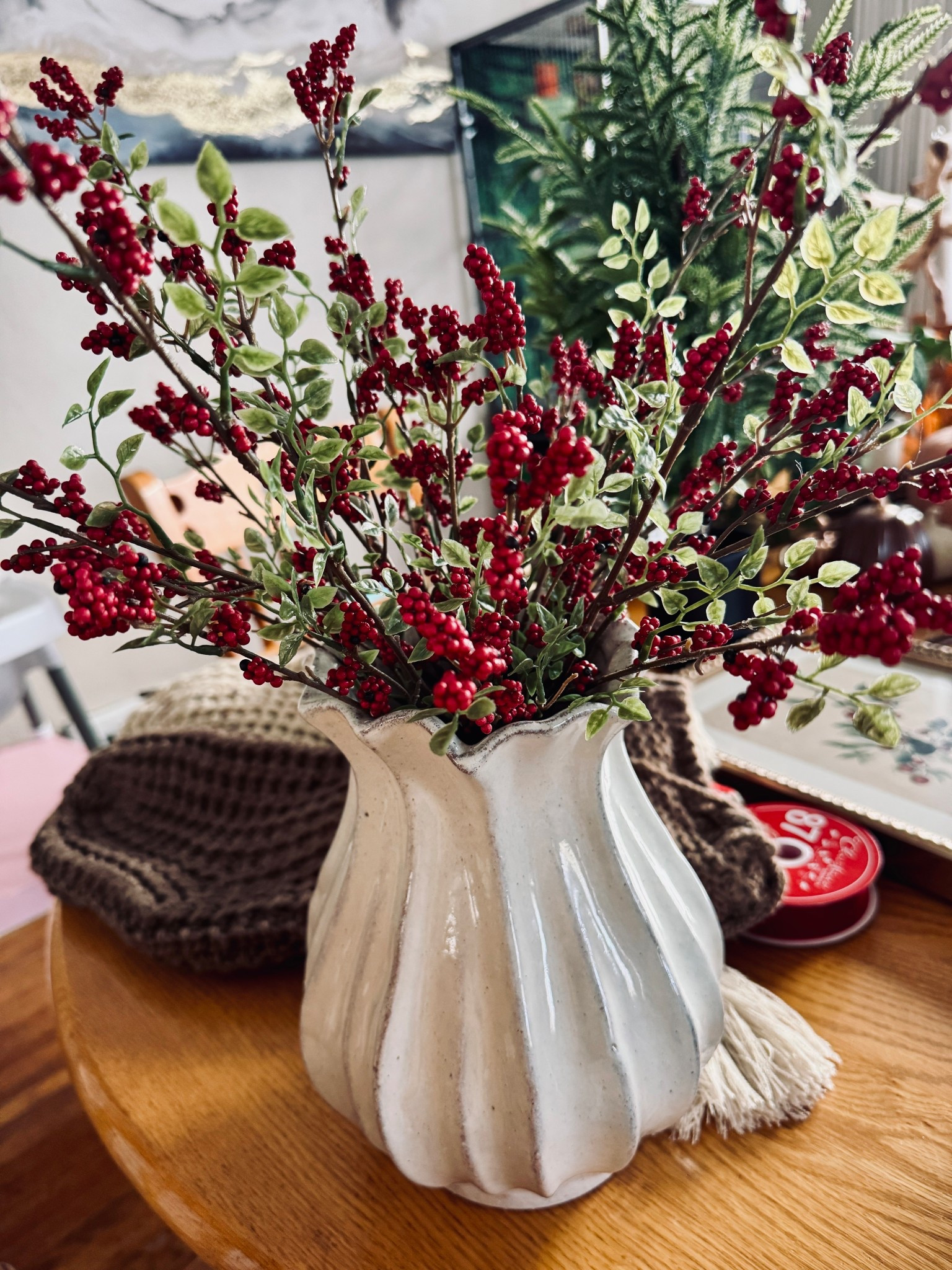 My favorite vase is showing back in stock and only a few left! Mine is the 9"

New spring collection vase that is the exact same only in color blue drops Dec. 21st! I’ve also linked the new vase and sneak view of the spring collection coming soon!

#LTKHoliday #LTKHome #LTKSeasonal