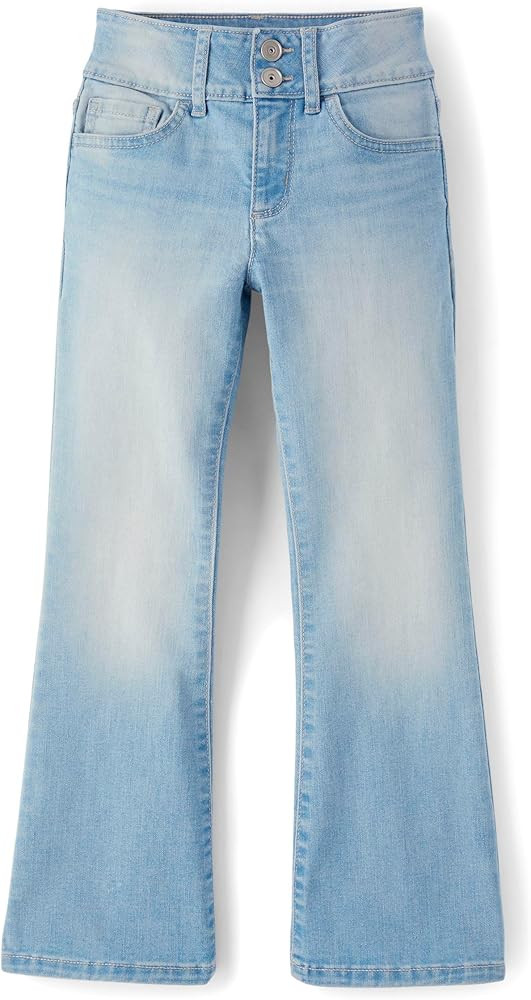 Amazon.com: The Children's Place,Girls,Wide Leg Denim Jeans,Phoebe Wash Flare,12: Clothing, Shoes... | Amazon (US)