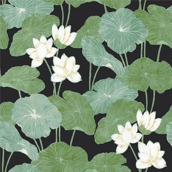 Circinus Lily Pad 16.5' L x 20.5" W Peel and Stick Wallpaper Roll | Wayfair North America