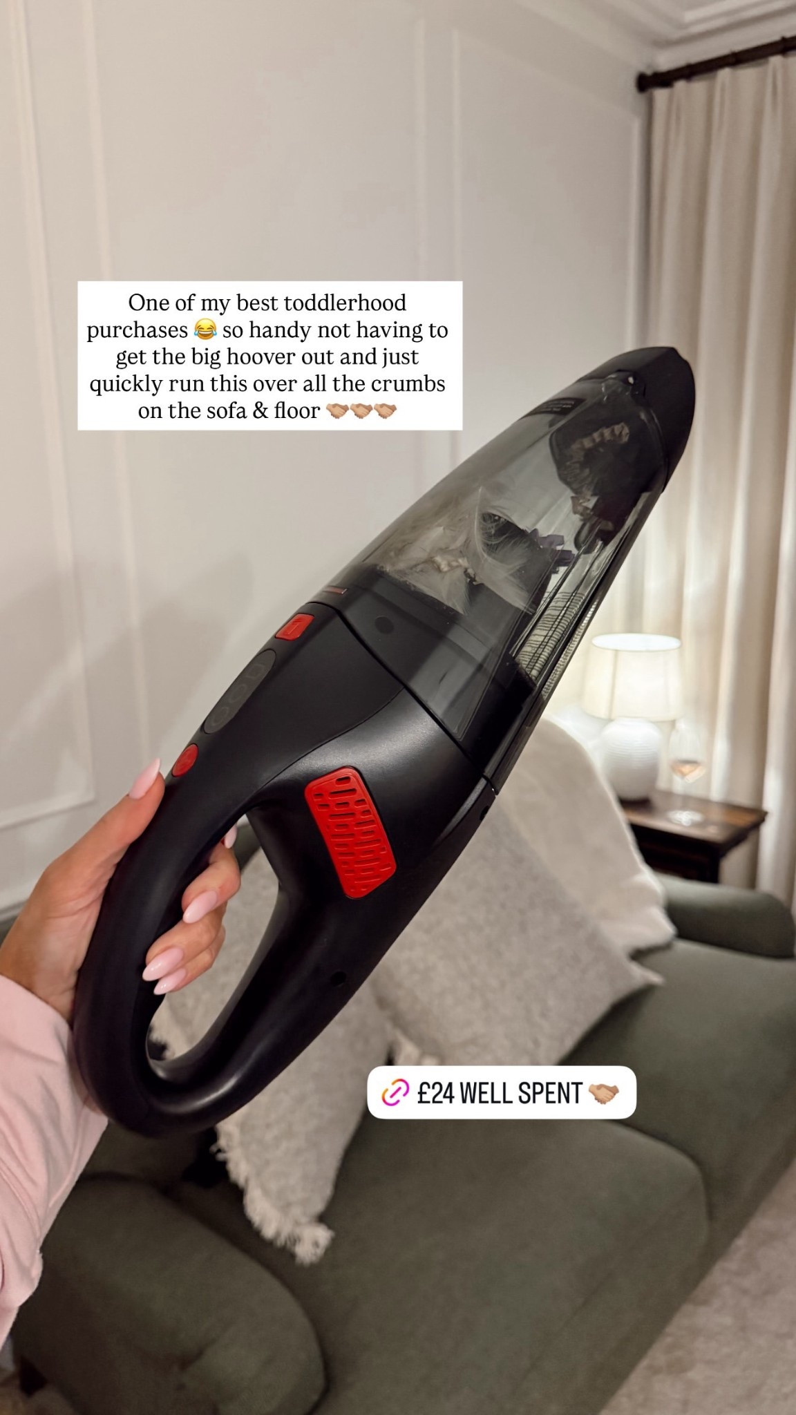 This is handheld vacuum is so good 👏🏼

#LTKeurope #LTKfamily #LTKhome