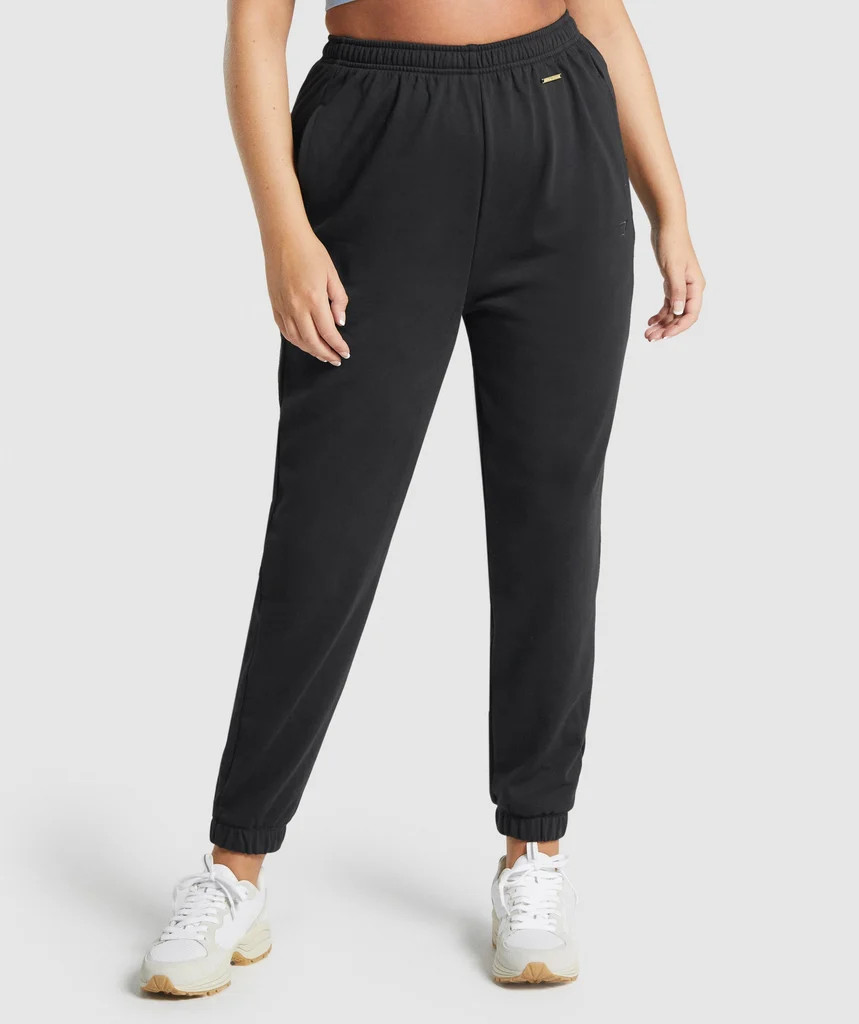 Gymshark Whitney Loose Joggers - Black | Gymshark (Global)