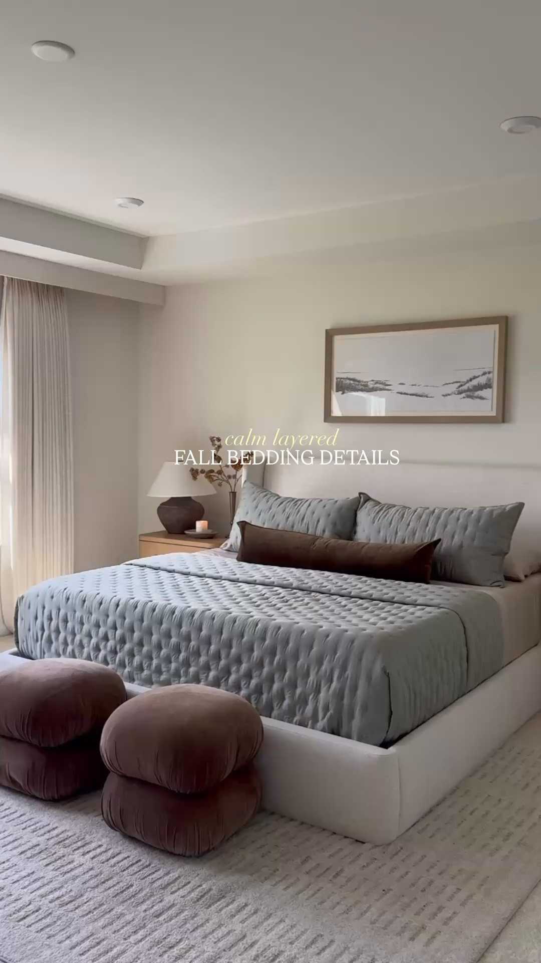 the calm & comfort layering of this season🧺🫶🏼🍂  the dreamiest setup

#LTKdayinmylife #LTKSeasonal #LTKHome