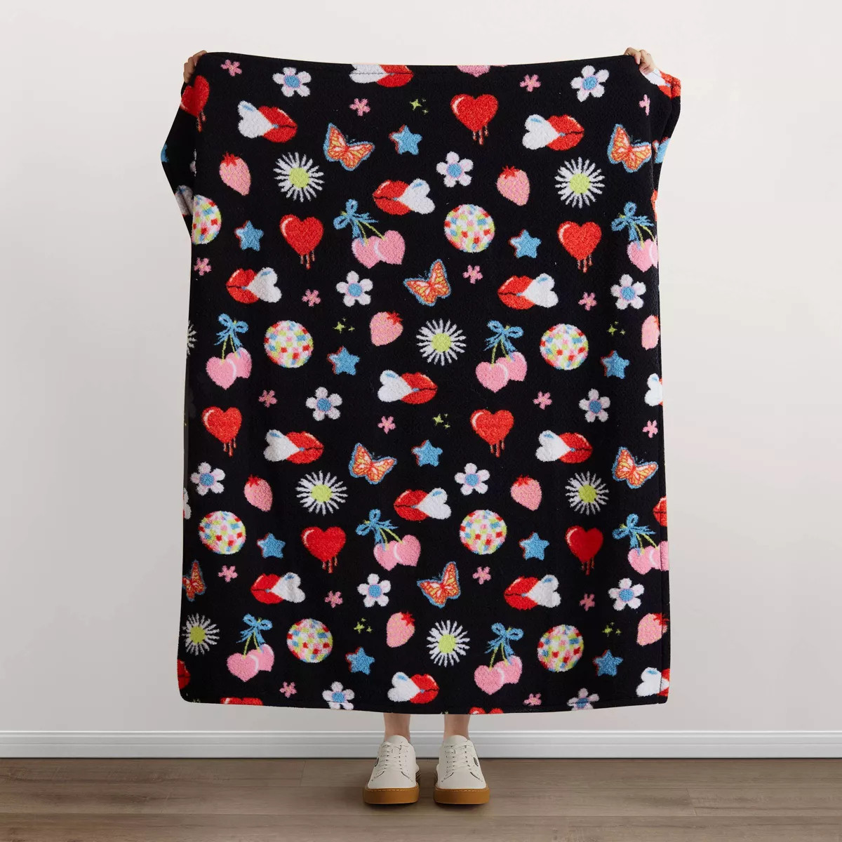 Makers Collective Icon Throw Blanket Black | Target