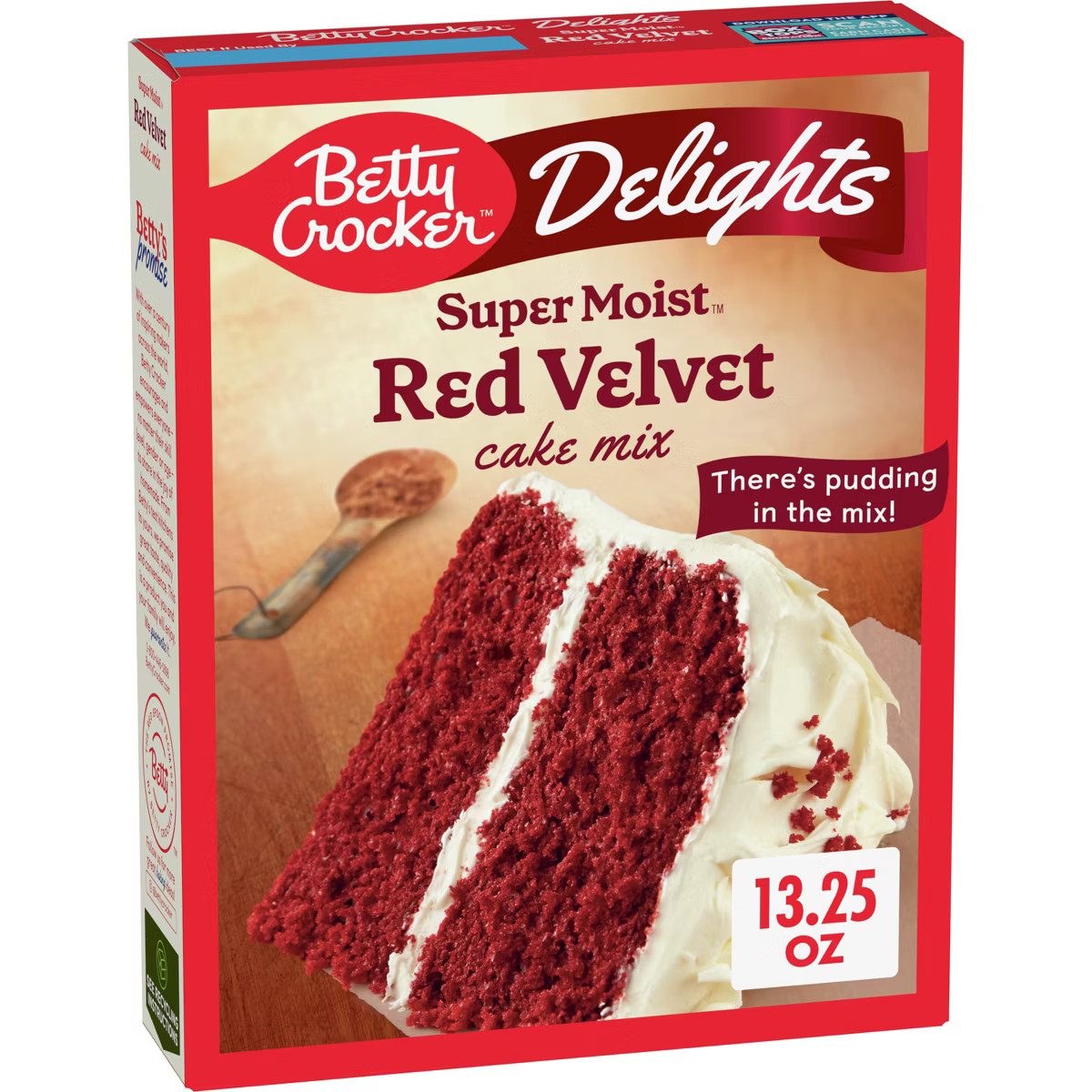 Betty Crocker Delights Red Velvet Super Moist Cake Mix - 13.25oz | Target