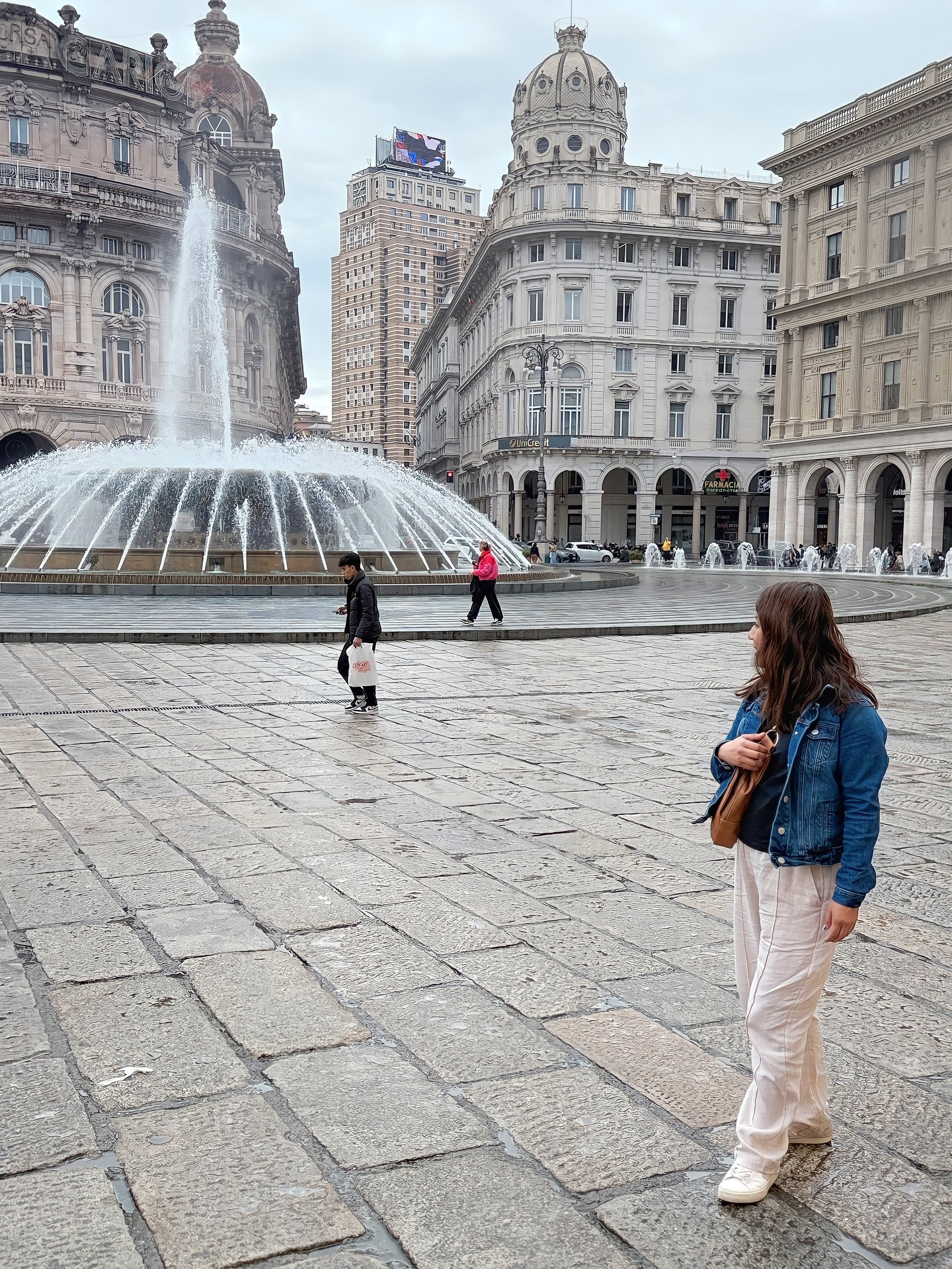 Italy Recap:
On our way to Cinque Terre, we stopped in Genoa to explore for a few hours. We visited what’s believed to be Christopher Columbus’s childhood home. JeLisa was very much “he’s a colonizer” the whole time and didn’t want a photo near it, but I caught her standing next to it on video anyway 😂

We walked toward the waterfront and found a giant blue “GENOVA” sign. Emy was climbing all over it and having the best time. Then of course she fell and bumped her head. There was blood and it was a pretty deep cut. We debated if she needed stitches, but since we were in another country, we went to the pharmacy instead. The pharmacist told Zach to get bruising ointment, which made no sense. Zach was like, absolutely not.

We patched Emy up and went back to the train station, only to find out our train was canceled because of a strike. We waited for hours before finally getting on the 6:10 train and made it to Riomaggiore that evening.

Everyone was wiped out by then, but the views on the train along the coast were beautiful. Koa was asleep, Emy was on her tablet, and we just enjoyed the ride. We grabbed some food, went to our Airbnb, and called it a night. A little chaotic, but definitely memorable.

#ItalyWithKids #CinqueTerreJourney #GenoaStopover #TravelWithToddlers #FamilyTravelDiaries #RiomaggioreViews #ItalyRecap #RealTravelMoments #EuropeanAdventure #TrainStrikeChronicles #GenovaSign #FamilyTravelBlog #WanderlustWithKids #TravelTok #MomLifeAbroad #TravelWithKids #FamilyAdventures #TravelFailsAndWins #Italy2025 #TravelingWithLittles