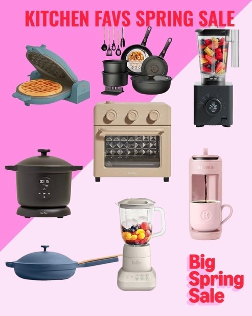 Spring refresh = kitchen glow-up ✨ Amazon’s Big Spring Sale has all my favorite finds to make cooking easier, cuter, and way more organized 🤍 from must-have gadgets to aesthetic essentials… now’s the time to upgrade everything 🙌

#amazonspringsale #amazonfinds #kitchenfavorites #kitchenmusthaves #homefinds #amazonhome #kitchengadgets #springrefresh #homedecorfinds #amazondeals #dailyfinds #kitcheninspo #organizedhome #cookinginspo #cleanhomevibes

#LTKfoodie #LTKHome #LTKSaleAlert