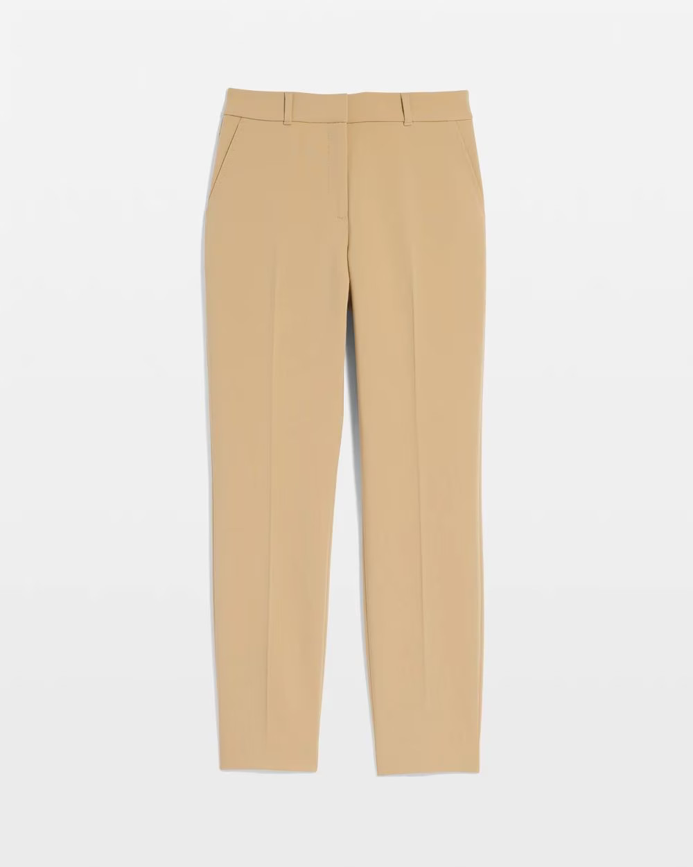 WHBM® Elle Slim Ankle Luxe Double Weave Pants | White House Black Market