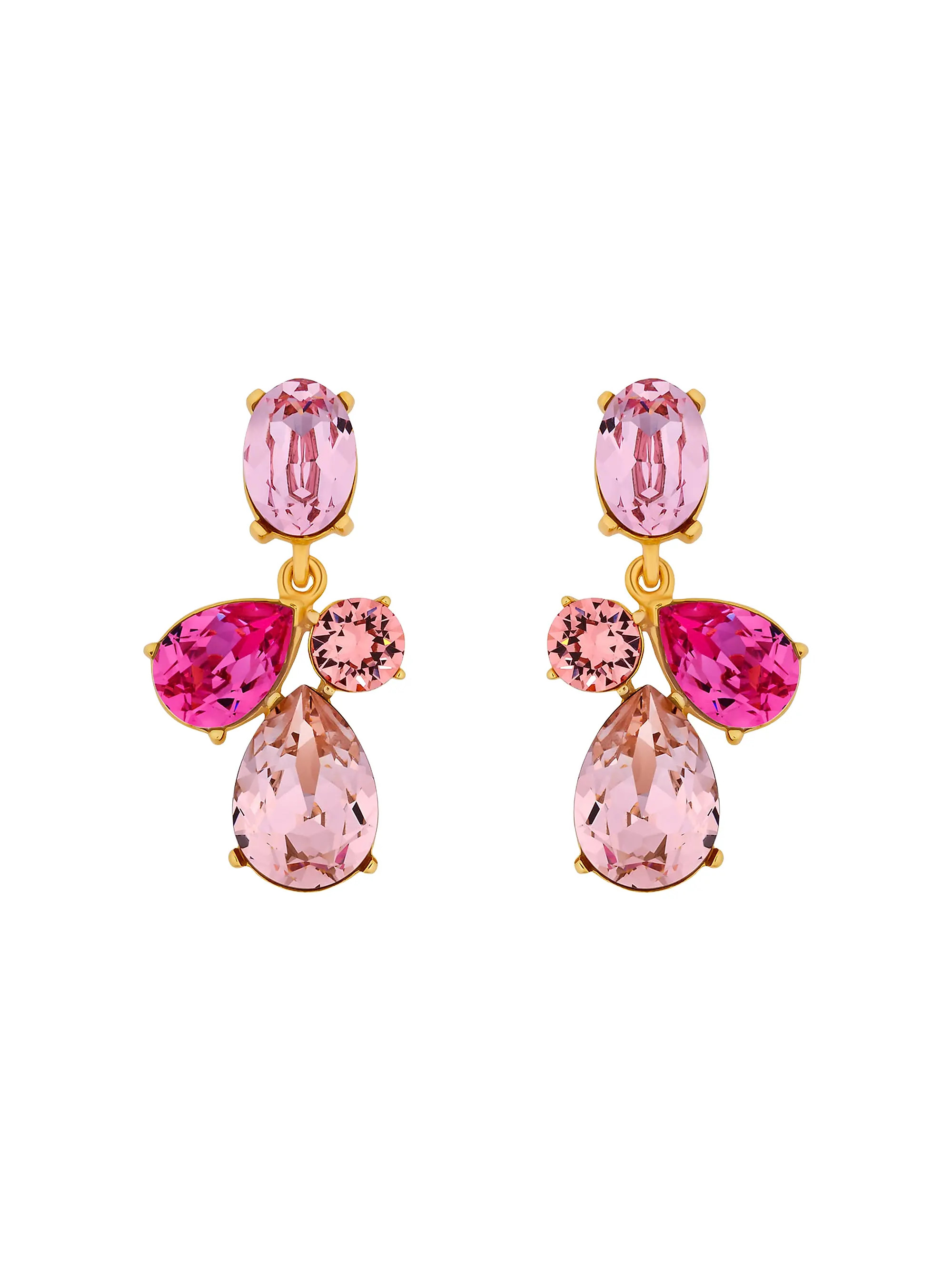 Candy Drop 24K-Gold-Plated & Glass Crystal Earrings | Saks Fifth Avenue