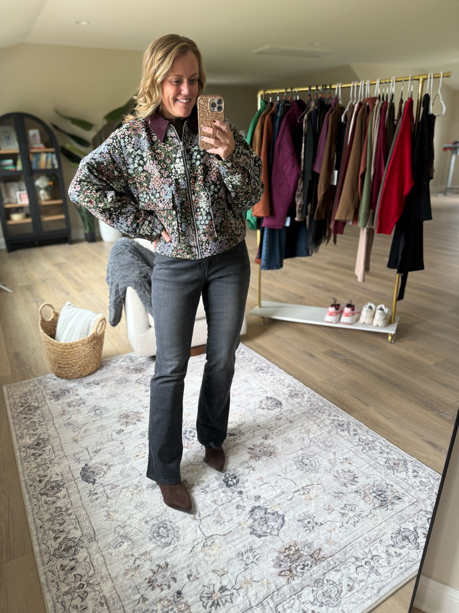 Walmart 
Walmart new arrivals
Walmart fall outfits 
Fall outfits 
Sweater 
Denim 

Everything fits TTS