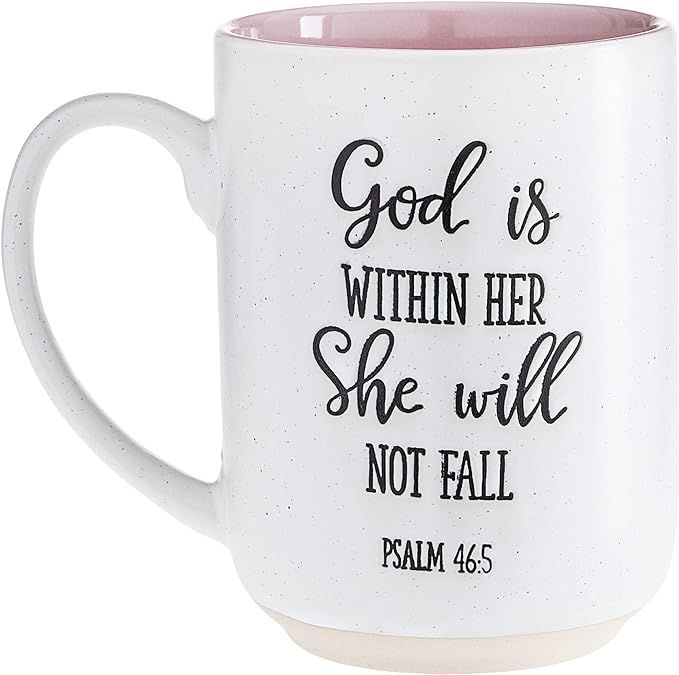 Sheffield Home Religious Coffee Mugs - Stoneware Motivational Bible Coffee Mugs For Women - Inspi... | Amazon (US)