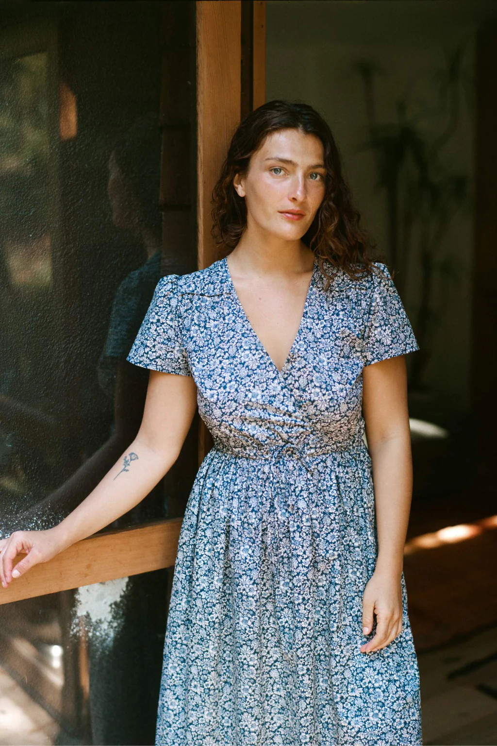 The Simple Dawn Dress | Daisy Navy | Christy Dawn