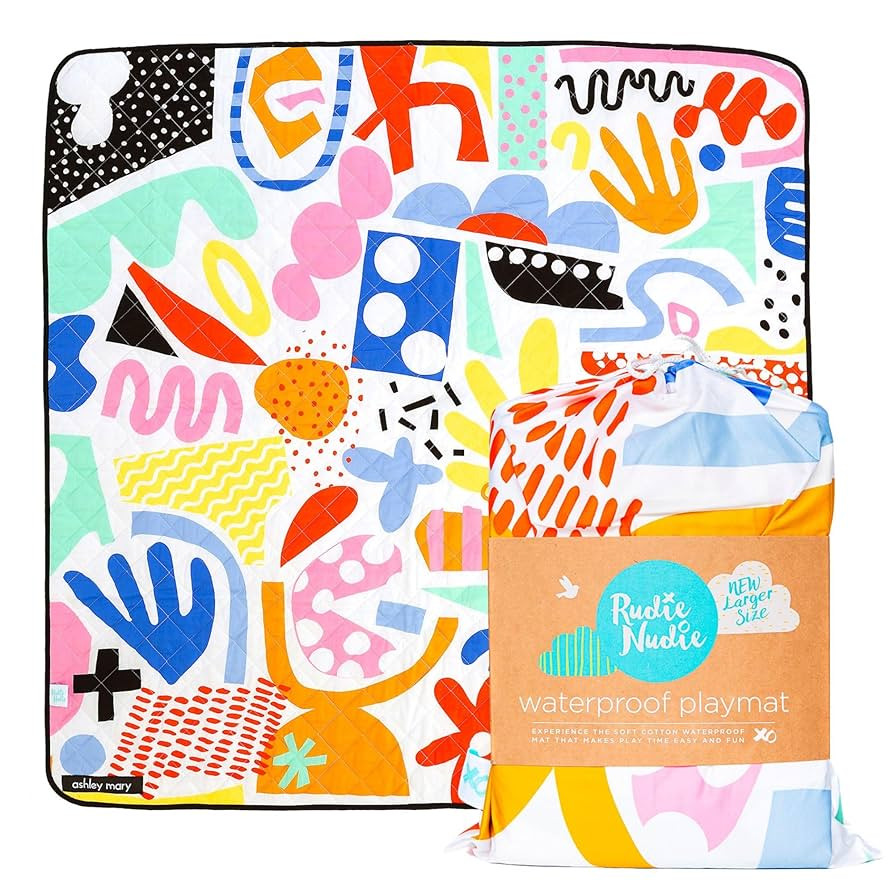 Waterproof Playmat for Babies, Toddler, Kids, Boys & Girls - Lightweight, Portable & Foldable Bab... | Amazon (US)