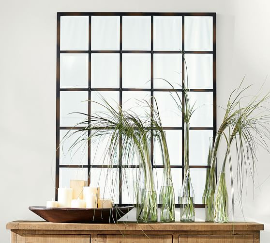 Eagan Large Multipanel Wall Mirror - 44" x 55" | Pottery Barn (US)
