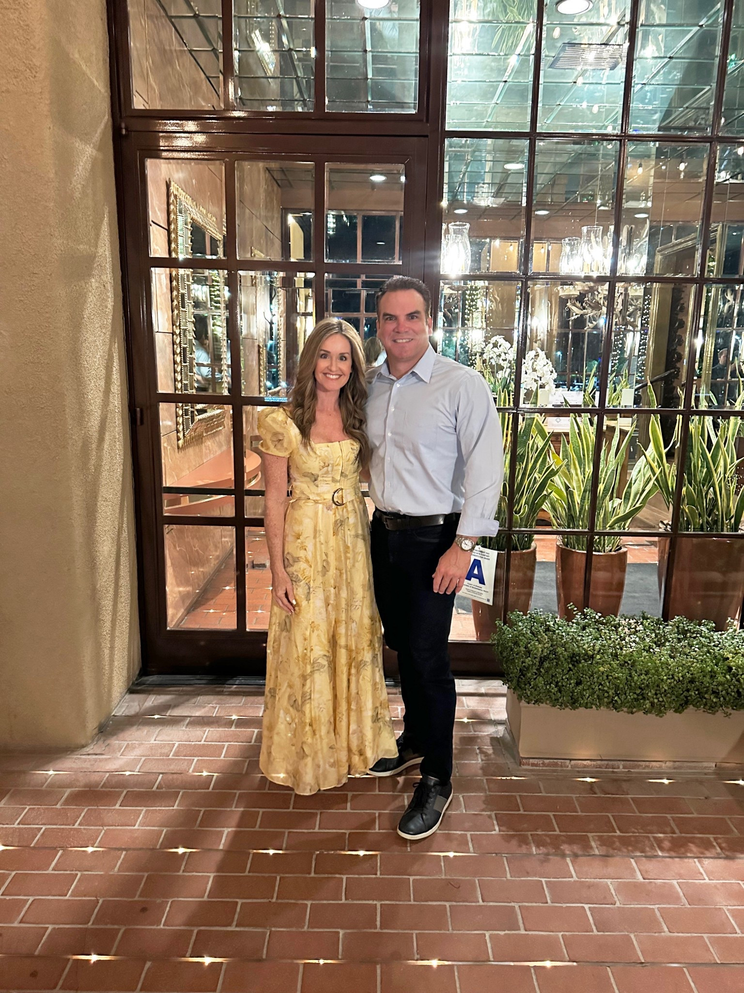 Wore this yellow dress to dinner on our trip to Palm Springs! My dress is no longer available, but linking some similar spring options 💛