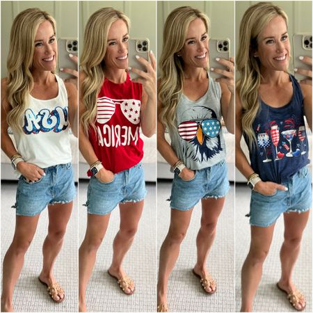 Fourth of July outfit 
Amazon tank
USA outfit
Fireworks outfit 

#LTKSummerSales #LTKStyleTip #LTKSeasonal