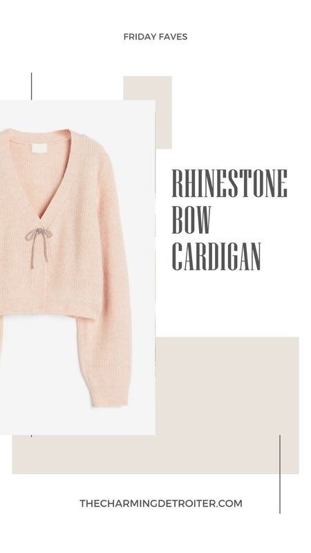 Friday faves rhinestone bow cardigan sweater

#LTKSeasonal #LTKstyletip #LTKHoliday