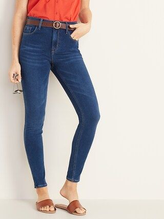 High-Waisted Rockstar 24/7 Sculpt Super Skinny Jeans For Women | Old Navy (US)