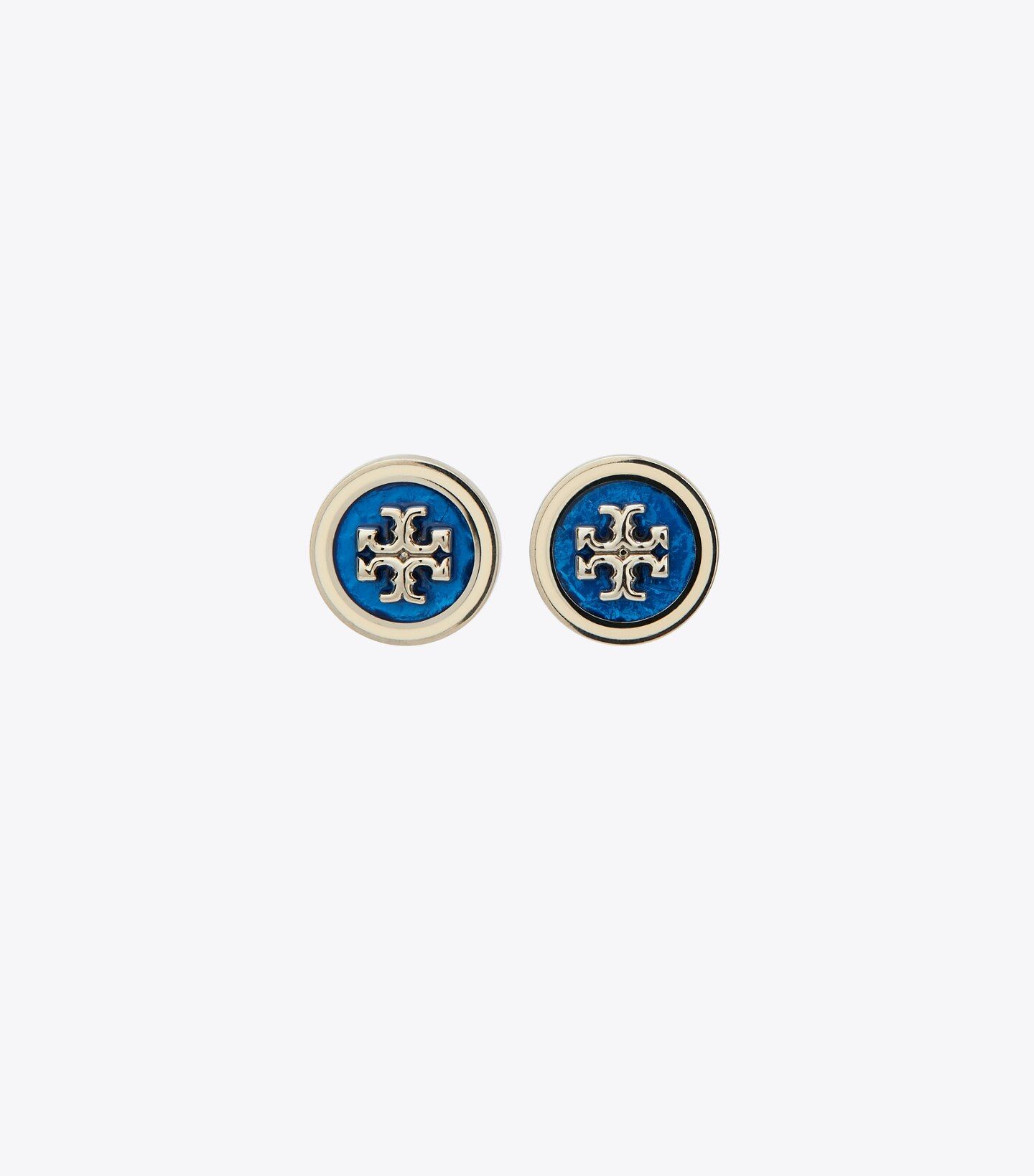 Kira Enamel Circle-Stud Earrings: Women's Designer Earrings | Tory Burch | Tory Burch (US)