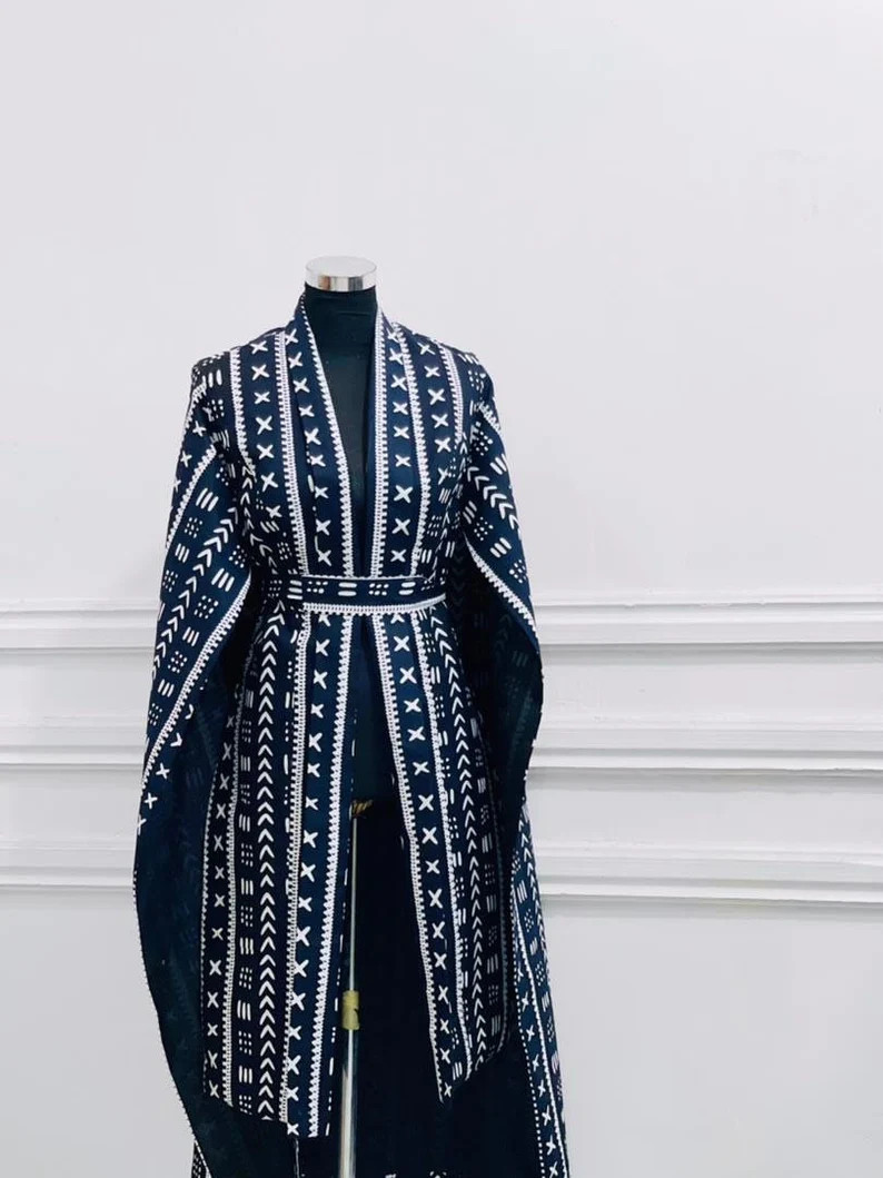 Tribal Print Cape With Belt / Ankara Kimono / African Print Cape/ Gift Idea - Etsy | Etsy (US)