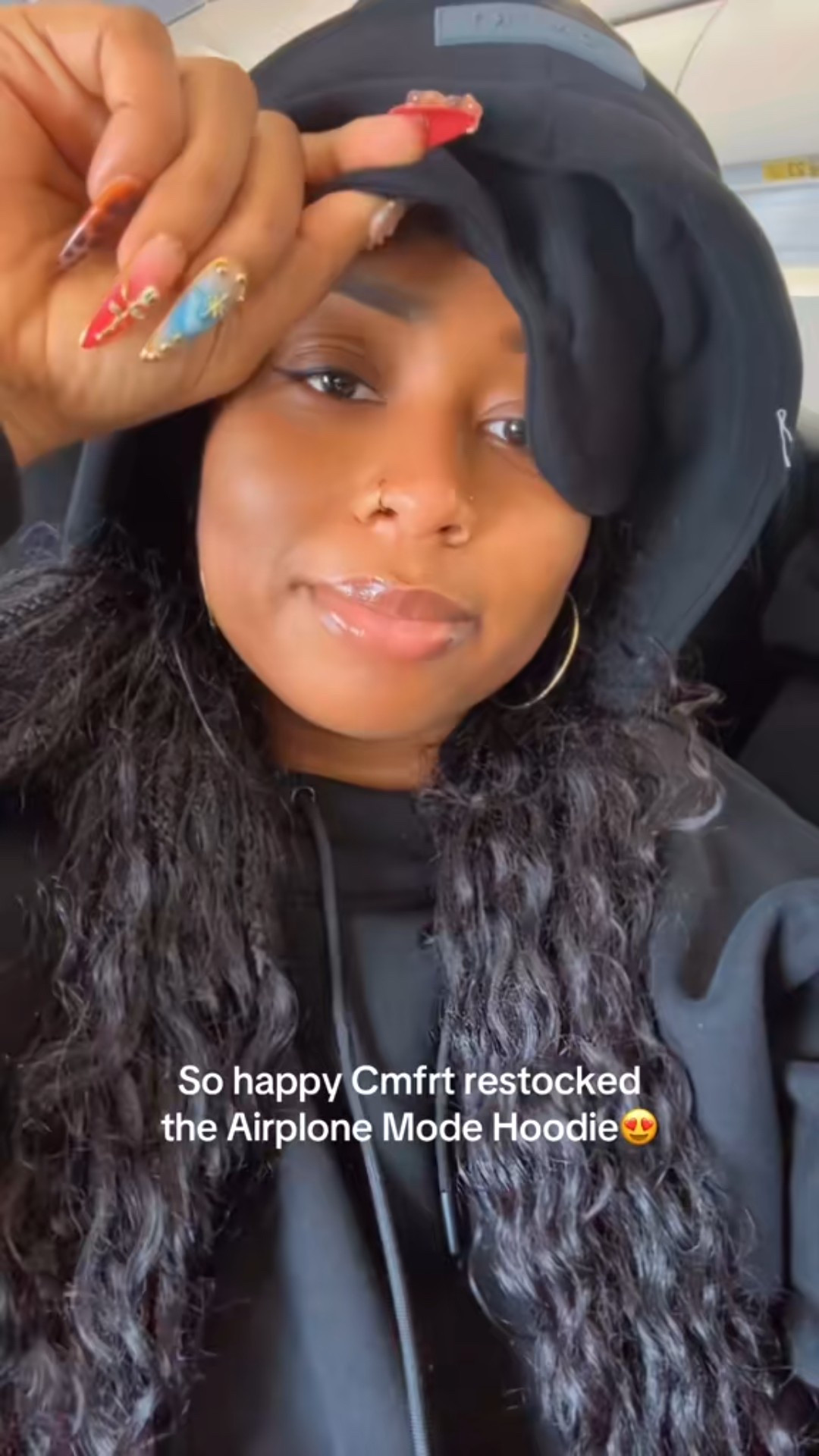 Comfort's airplane mode hoodie is back in stock! The perfect travel hoodie😍✈️

Get yours today🥰

#LTKBeauty #LTKTravel #LTKootd