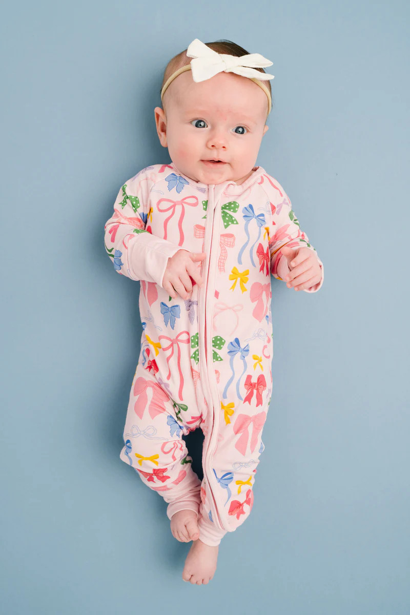 Bow Collection Bamboo Sleeper | Little One Shop Co