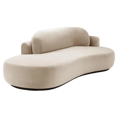 Naked 96" Armless Curved Sofa | Wayfair North America