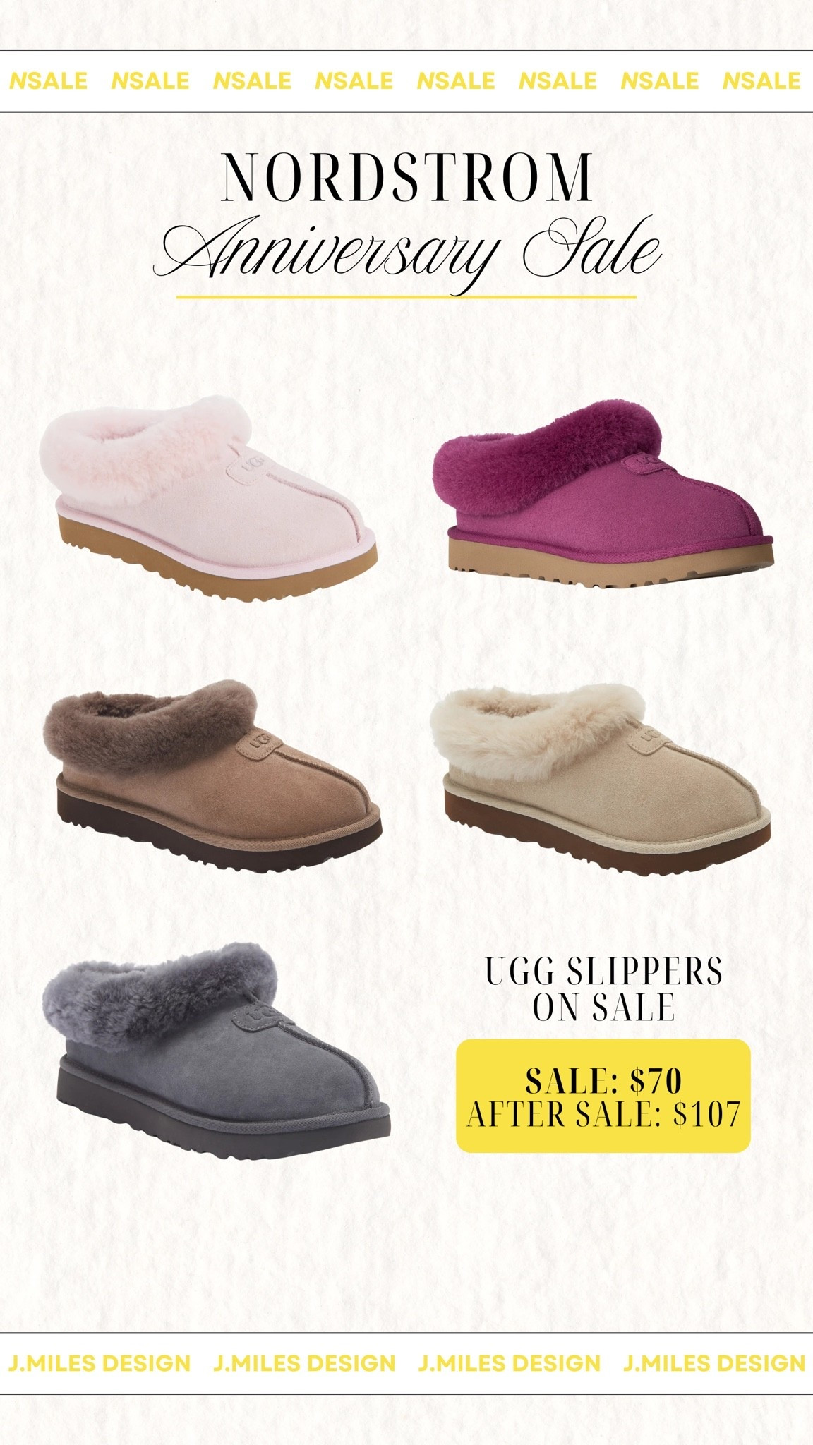 UGG slippers are one of the best cozy finds in the Nordstrom Anniversary Sale. 🤍 These fan-favorite styles are marked down to $70 from $107, making now the perfect time to grab a pair for fall—or get an early start on holiday gifting.

#LTKSale #NordstromAnniversarySale #UGGSlippers #CozyFinds #FallStyle #LTKFinds

#LTKSaleAlert