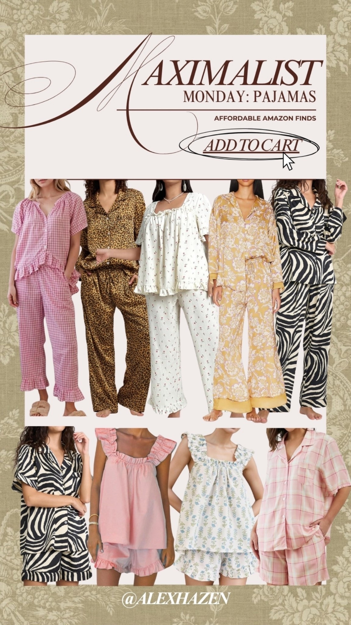 maximalist monday: pajamas from amazon !! 

#LTKMidsize