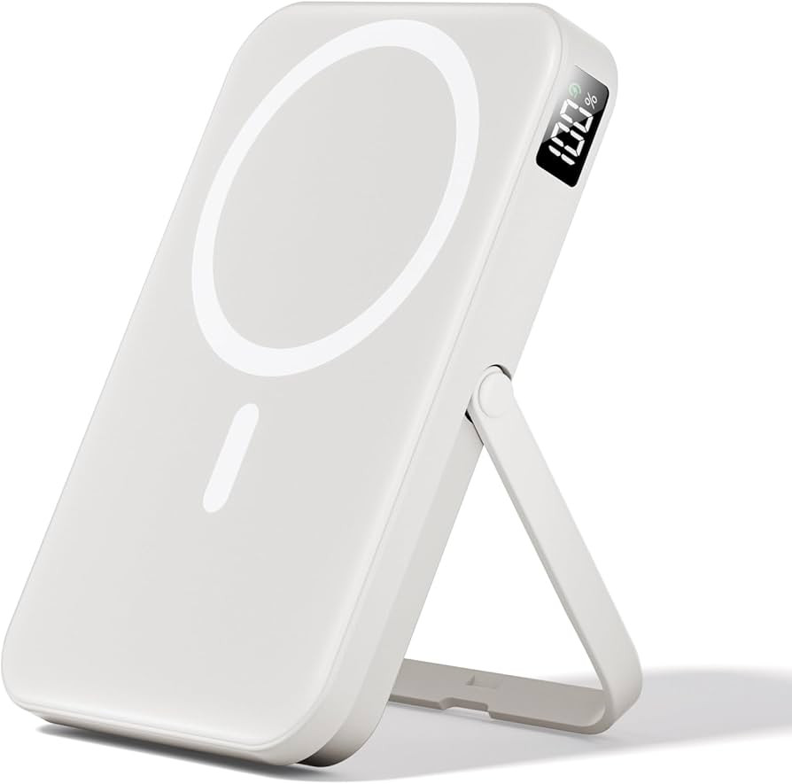 10000mAh Power Bank for Magsafe Battery Pack with PD 22.5W Fast Charge,Foldable Stand Portable Ch... | Amazon (US)