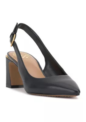 Vince Camuto Women's Hamden Slingback Heels, Black, 9.5M | Belk