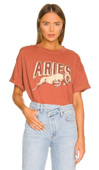 Aries Collegiate Tee in Terracotta | Revolve Clothing (Global)