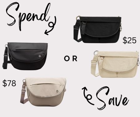 This popular Lululemon Festival bag is back in stock BUT if you’re not loving the price, I found an amazing alternative for a fraction of the Lulu price! Would you spend or save? 
Lululemon dupe | verses | spend or save | Lululemon festival | festival bag | 

#LTKitbag #LTKFind #LTKunder50