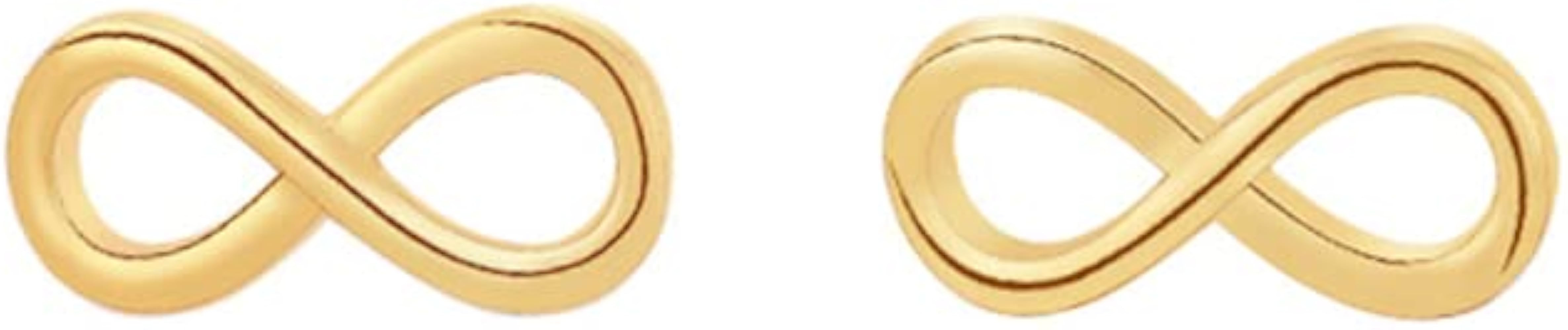 Minimalist Infinity Tiny 925 Sterling Silver Cartilage Tragus Small Stud Earrings for Women Teen ... | Amazon (US)