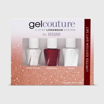 essie Gel Couture Mini Nail Polish Gift Set - 3pc | Target