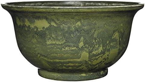 Venetian Deep Bowl 12.5" Planter, Green Granite | Amazon (CA)