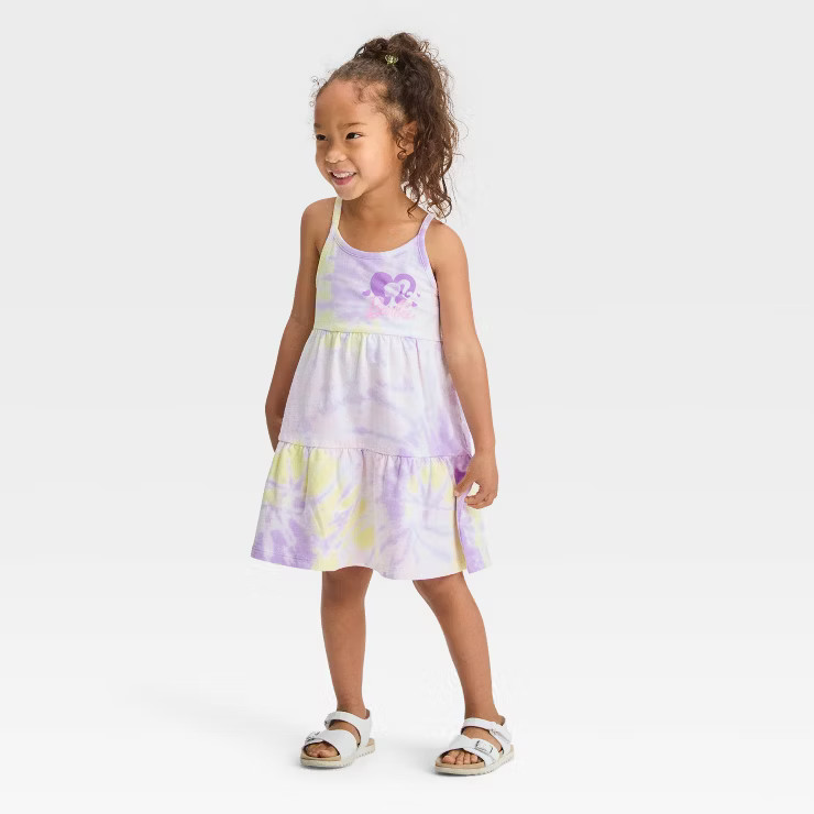 Toddler Girls' Barbie Tie-Dye Dress | Target