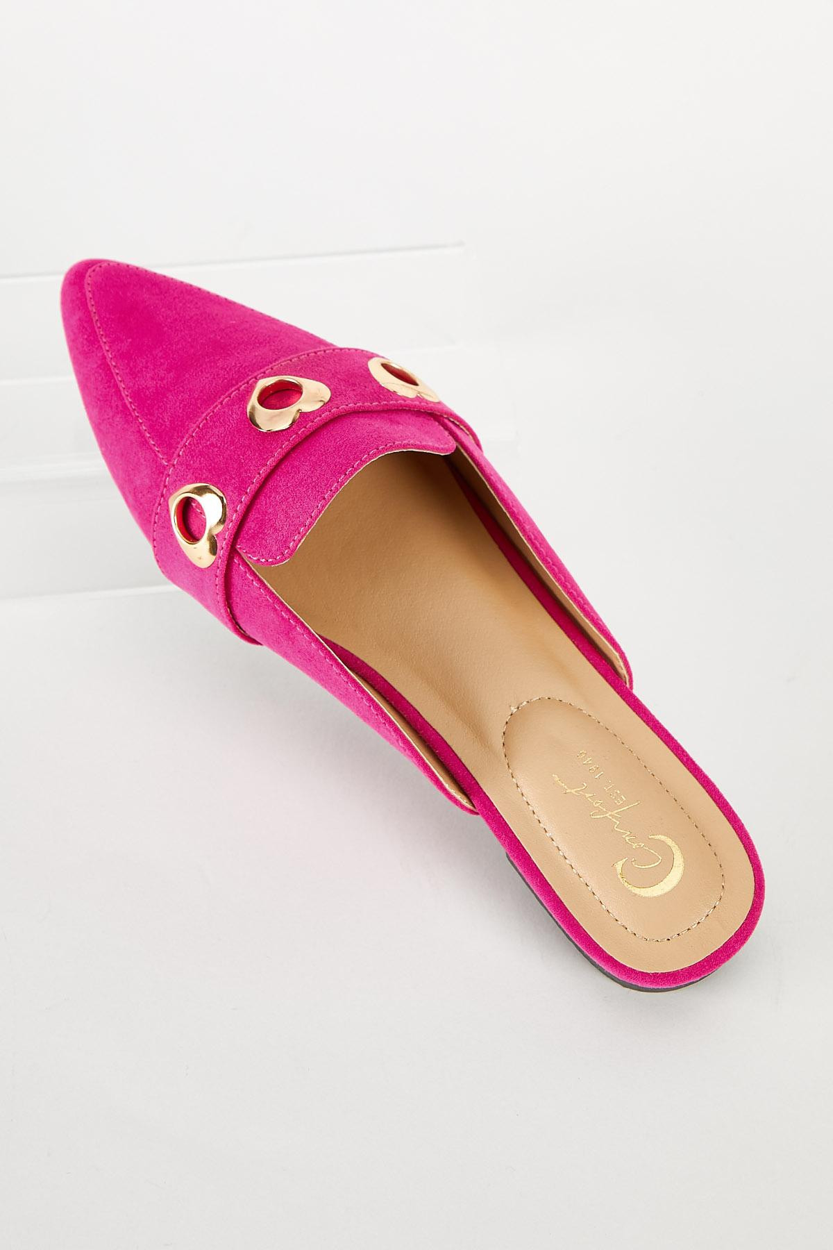 Heart Cutout Mule Slides | Cato Fashions