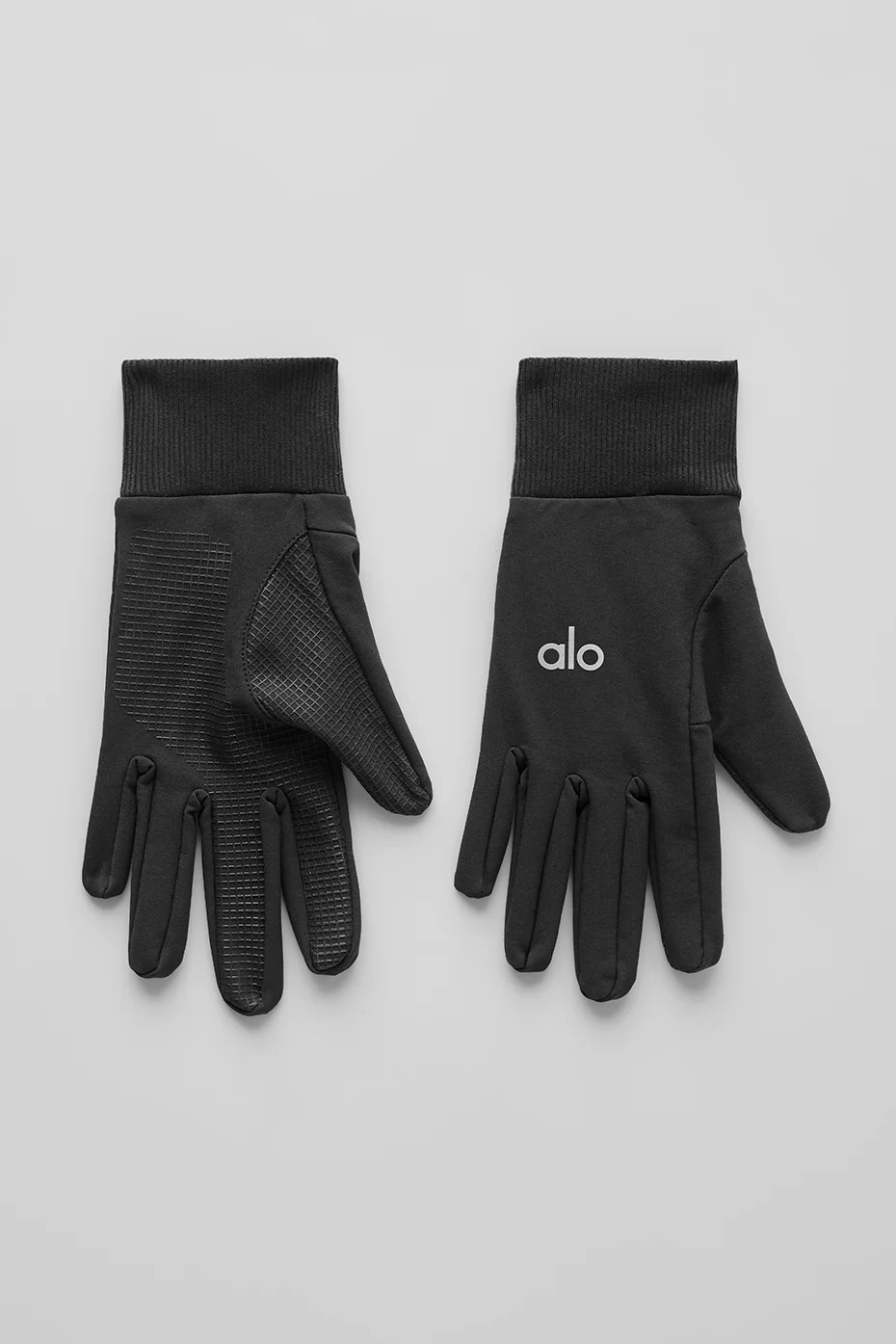 ALO | Midweight Performance Glove in Black, Size: Medium | Alo Yoga (US)