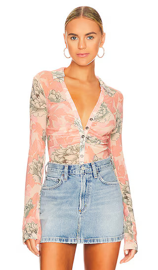 Lucky Shirtee in Peach Bloom | Revolve Clothing (Global)