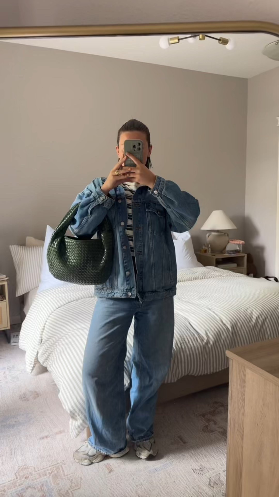 A little denim on denim moment, pants 27, top small 

#LTKShoeCrush #LTKStyleTip #LTKFindsUnder50