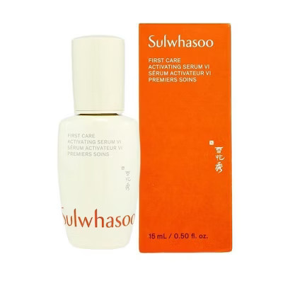 Sulwhasoo First Care Activating Serum (0.50 oz MINI TRIAL SIZE) 8800283631555 balanced, radiantly youthful glow. | Target