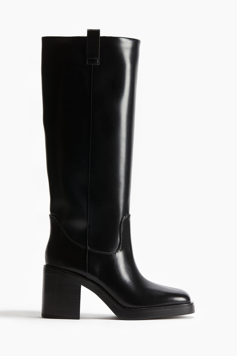 H & M - Knee-High Boots - Black | H&M (US + CA)