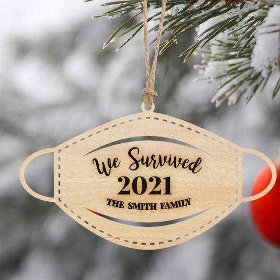 Pandemic Christmas Ornament - First Pandemic - 2021 Christmas Ornament - Personalized Ornament | Etsy (US)
