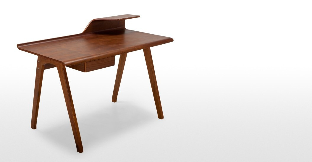 Cornell Schreibtisch, Walnuss | MADE.com (DE & AT)