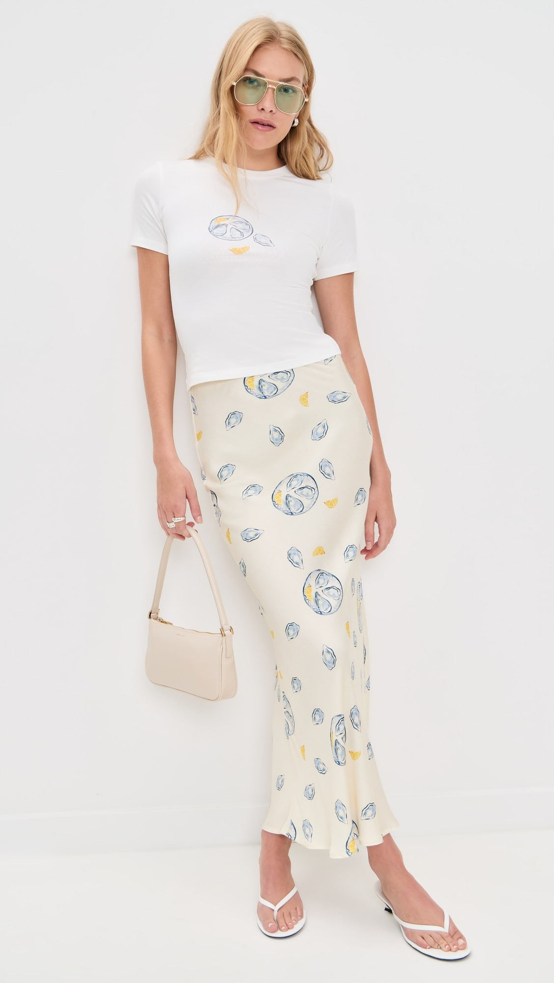 Oyster Dorris Skirt | Shopbop