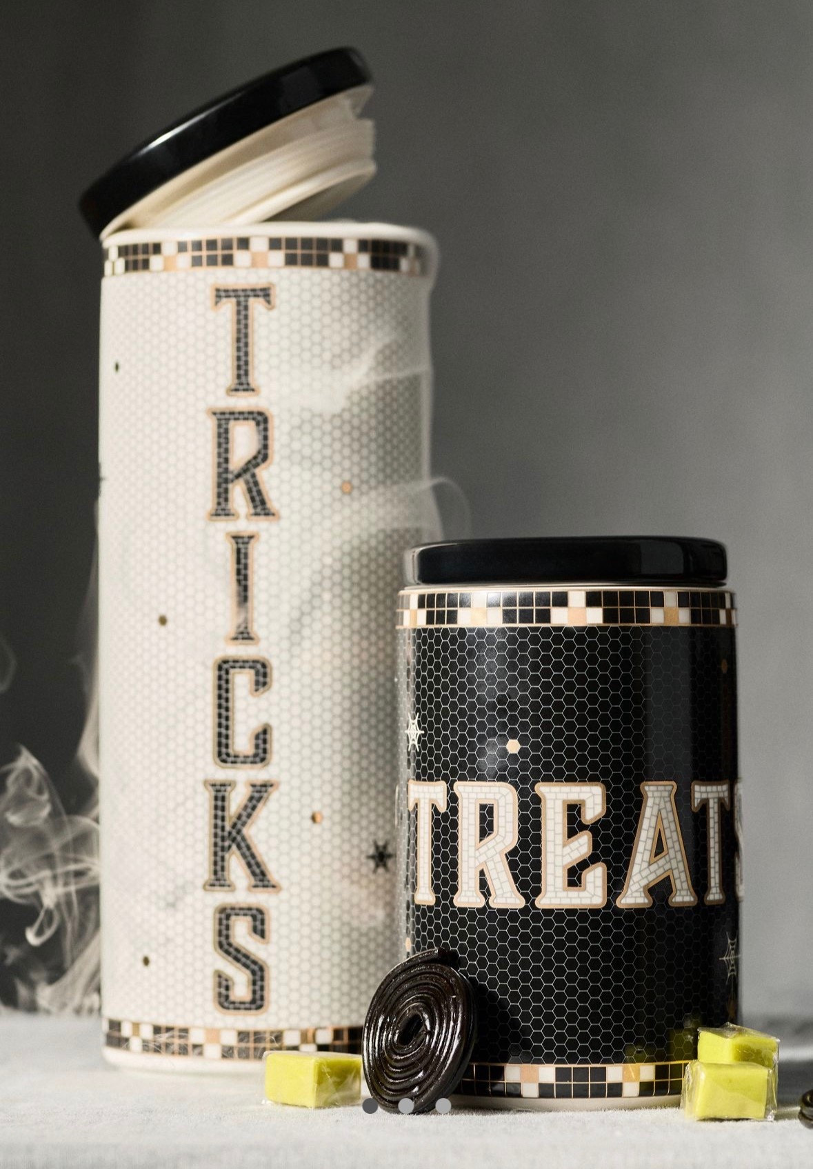 Some tricks all treats! Adorable Halloween storage canisters. 

#LTKSeasonal