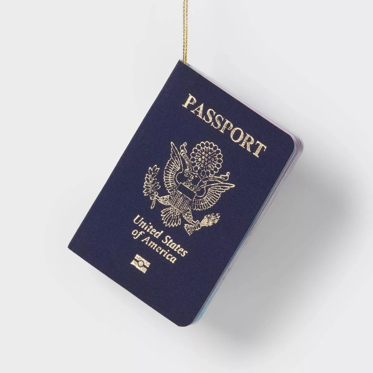 Passport Christmas Tree Ornament Navy - Wondershop™ | Target