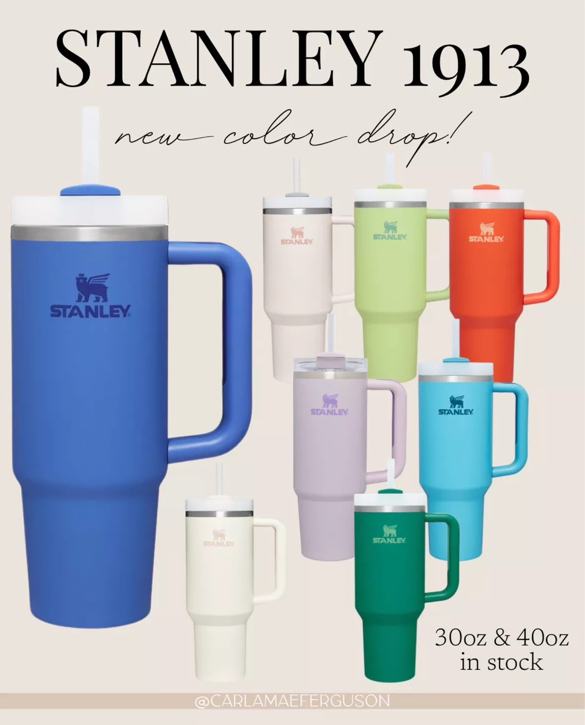 Stanley Just Dropped Quencher H20 FlowState Tumblers in 2 New Colors